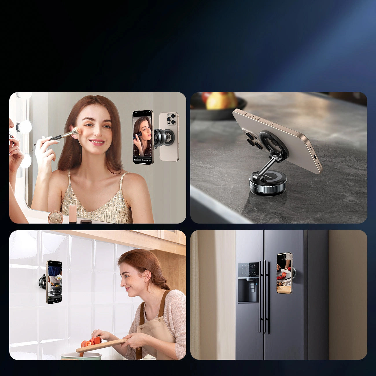 Mágneses Autós Tartó Joyroom JR-ZS501, Univerzális, Fekete
