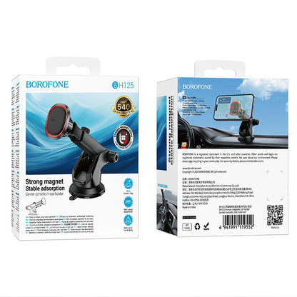 Borofone BH125 Roman Magnetic Car Mount, Universal, Black