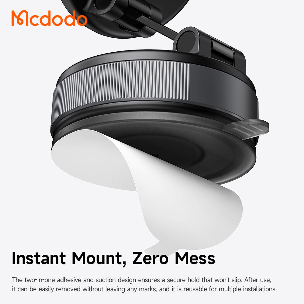 McDodo CM-8540 mágneses autós tartó, fekete