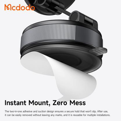 McDodo CM-8540 mágneses autós tartó, fekete