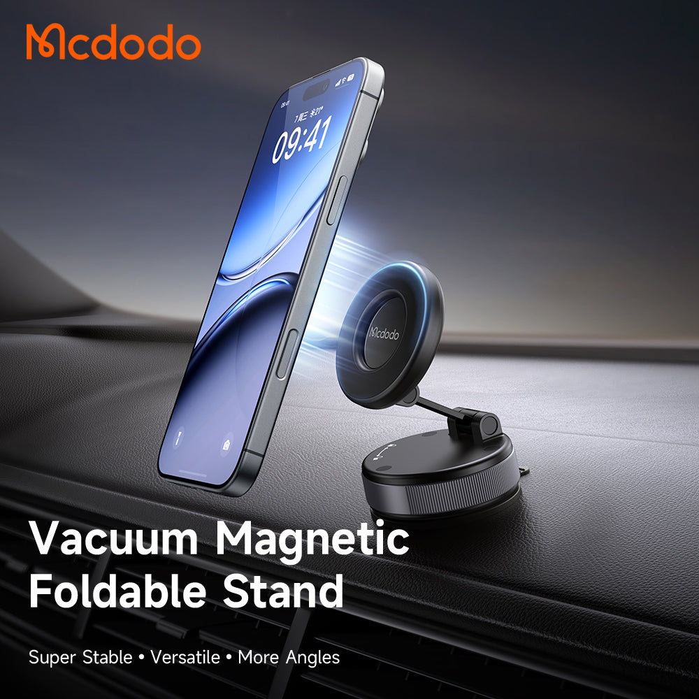 McDodo CM-8540 mágneses autós tartó, fekete