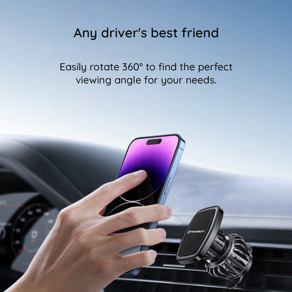 Mágneses Autós Tartó Techsuit S2, Univerzális, Fekete