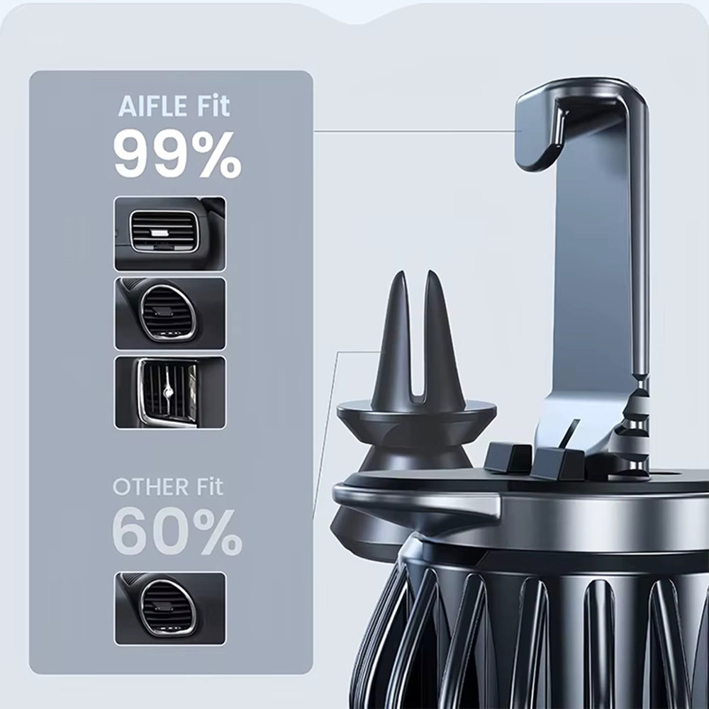 Mágneses Autós Tartó Techsuit S3, Univerzális, Fekete