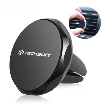 Magnetic Techsuit S9 Car Holder, Universal, Silver
