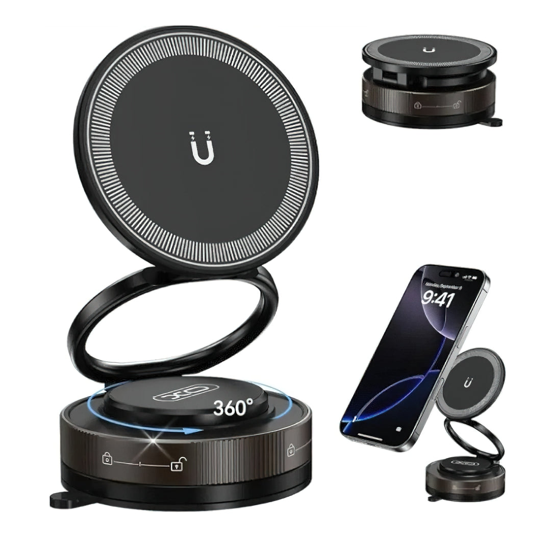 Magnetic Car Holder XO Design C177, Universal, Black