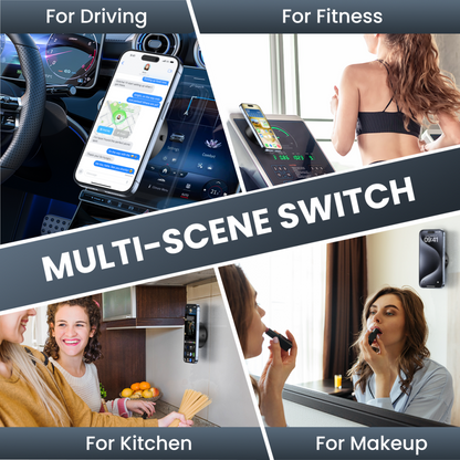 XO Design C155 Universal Magnetic Car Holder, Black