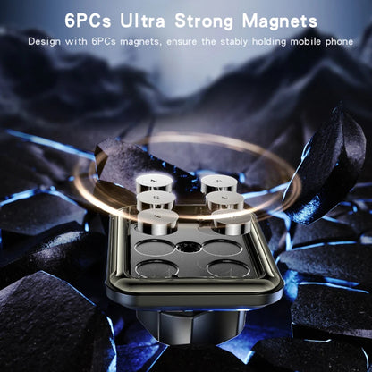 Mágneses Autós Tartó Yesido C246, Univerzális, Fekete