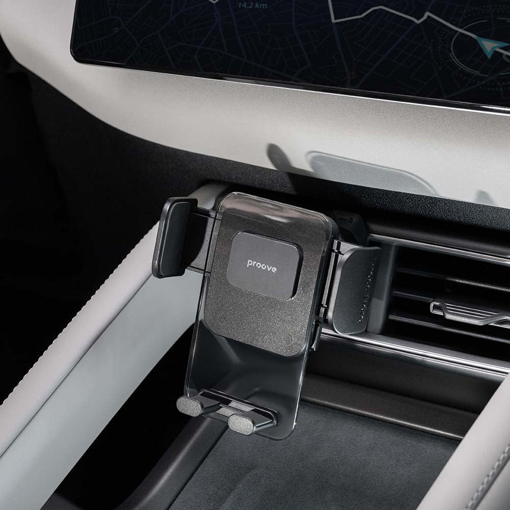 Proove Crystal Clamp Plus Vent autós tartó, 4.7inch - 6.9inch, fekete CHCCP0000001