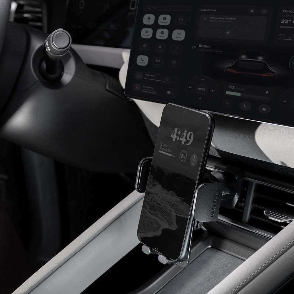 Proove Crystal Clamp Plus Vent autós tartó, 4.7inch - 6.9inch, fekete CHCCP0000001