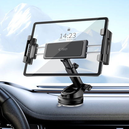 Tech-Protect V4 autós tartó tabletta számára, 141mm - 280mm, Fekete
