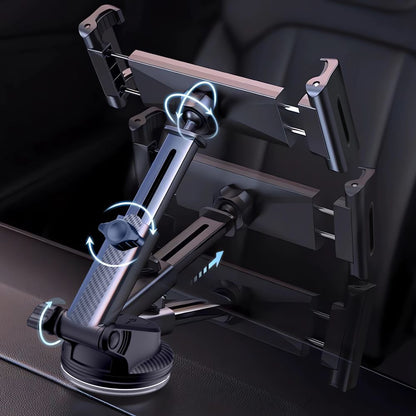 Tech-Protect V4 autós tartó tabletta számára, 141mm - 280mm, Fekete