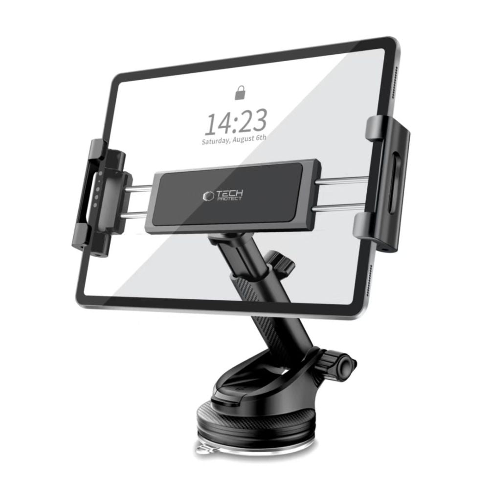 Tech-Protect V4 autós tartó tabletta számára, 141mm - 280mm, Fekete