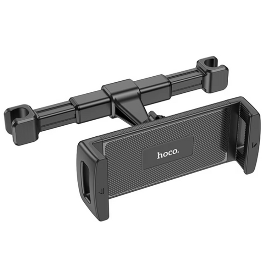 HOCO CA121 autós fejtámlatartó telefonhoz / táblagéphez, 4.7 inch - 12.9 inch, fekete