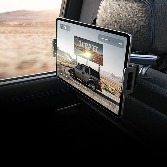 Lisen autós fejtámlatartó telefonhoz / táblagéphez, 4,7 inch - 12,9 inch, fekete YL0221030002