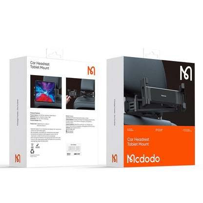 McDodo CM-4320 Autós Fejtámla Tartó Telefonhoz / Táblagéphez, 4.7inch - 12.9inch, Fekete