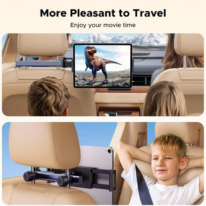 UGREEN LP904 Autós Fejtámlatartó (55443), 4.7 inch - 9.8 inch, Fekete