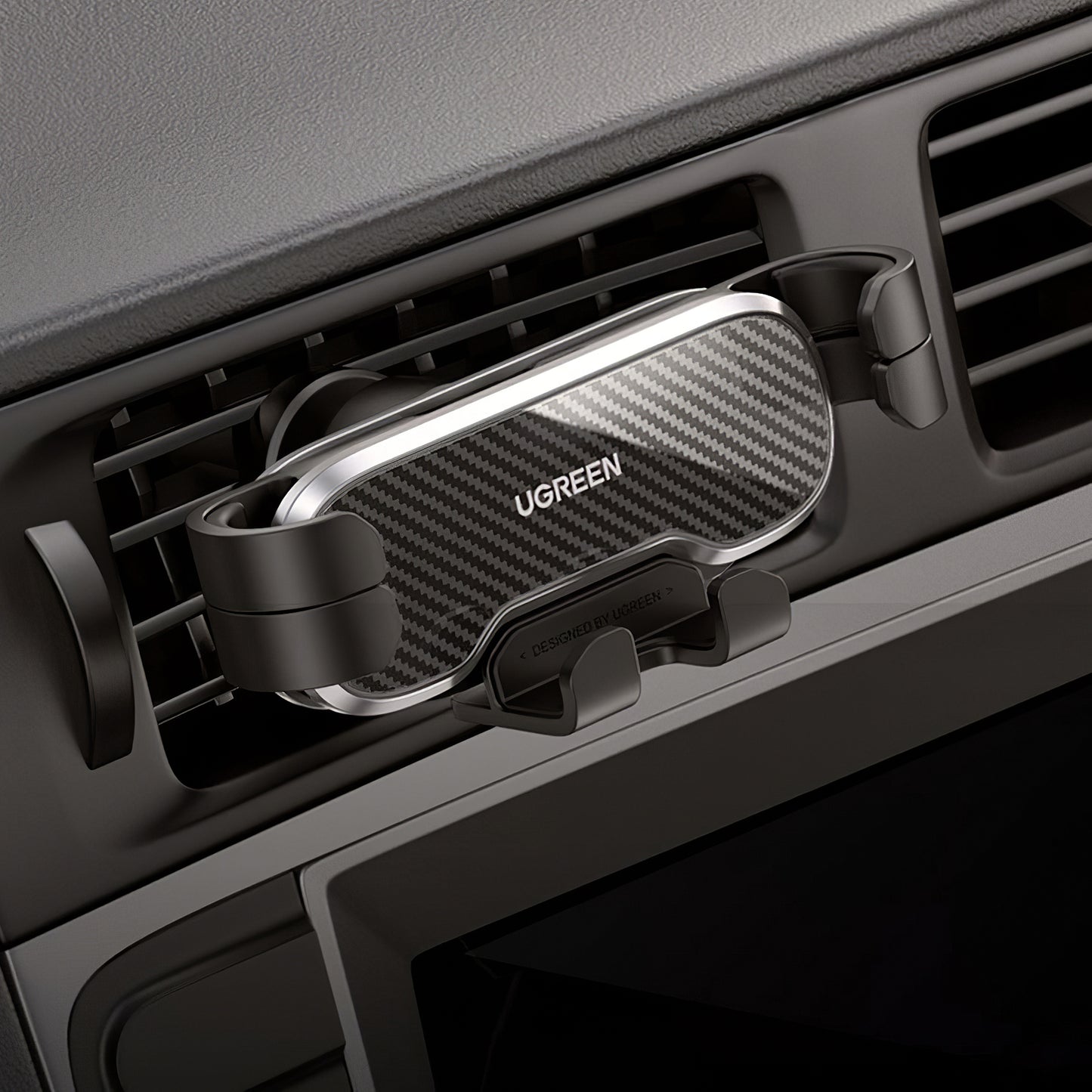 UGREEN Gravity Air Vent Univerzális Autós Tartó, Fekete
