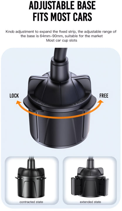 XO Design C105 autós tartó, Univerzális, Fekete