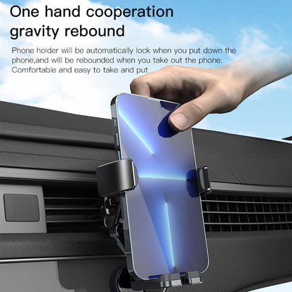 Autós tartó Yesido C166, 4.7inch - 7inch, Fekete