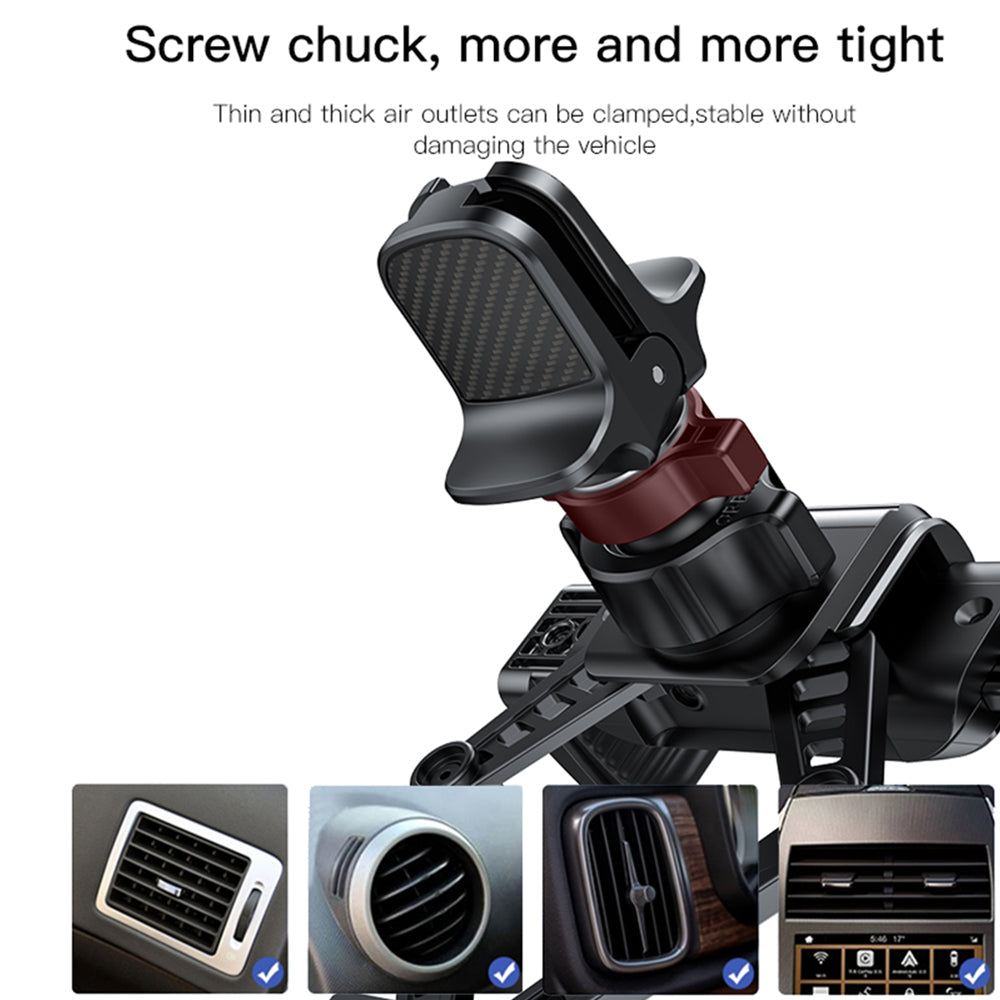 Autós tartó Yesido C166, 4.7inch - 7inch, Fekete