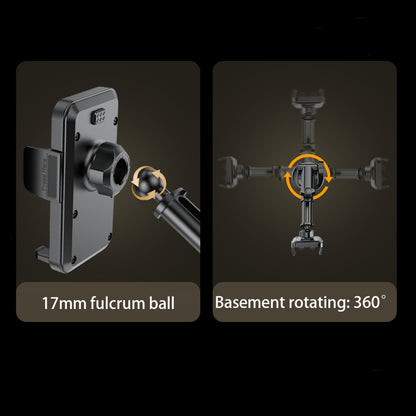 Yesido C173 autós tartó, 4.7 inch - 7.2 inch, fekete