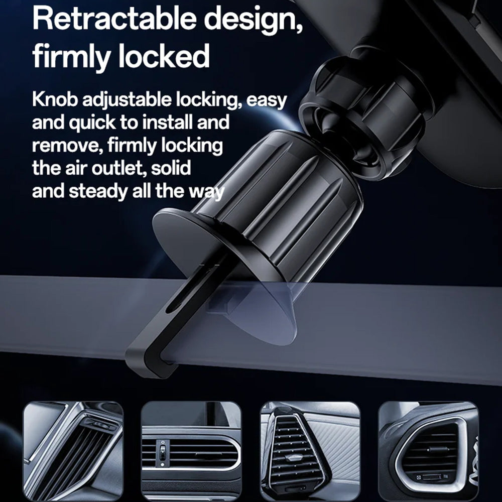 Yesido C247 autós tartó, 4.7 inch - 7.2 inch, Fekete