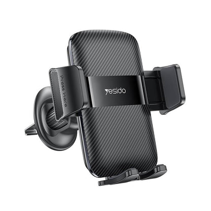 Yesido C251 autós tartó, 4.8inch - 7.2inch, Fekete