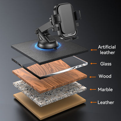 Yesido C267 autós tartó, 4.7inch - 7.2inch, Fekete