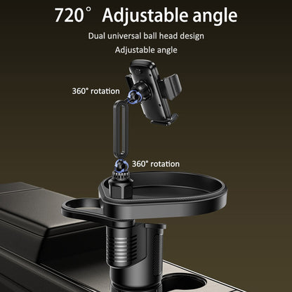 Yesido C274 autótartó, 4.7 inch - 7.2 inch, Fekete