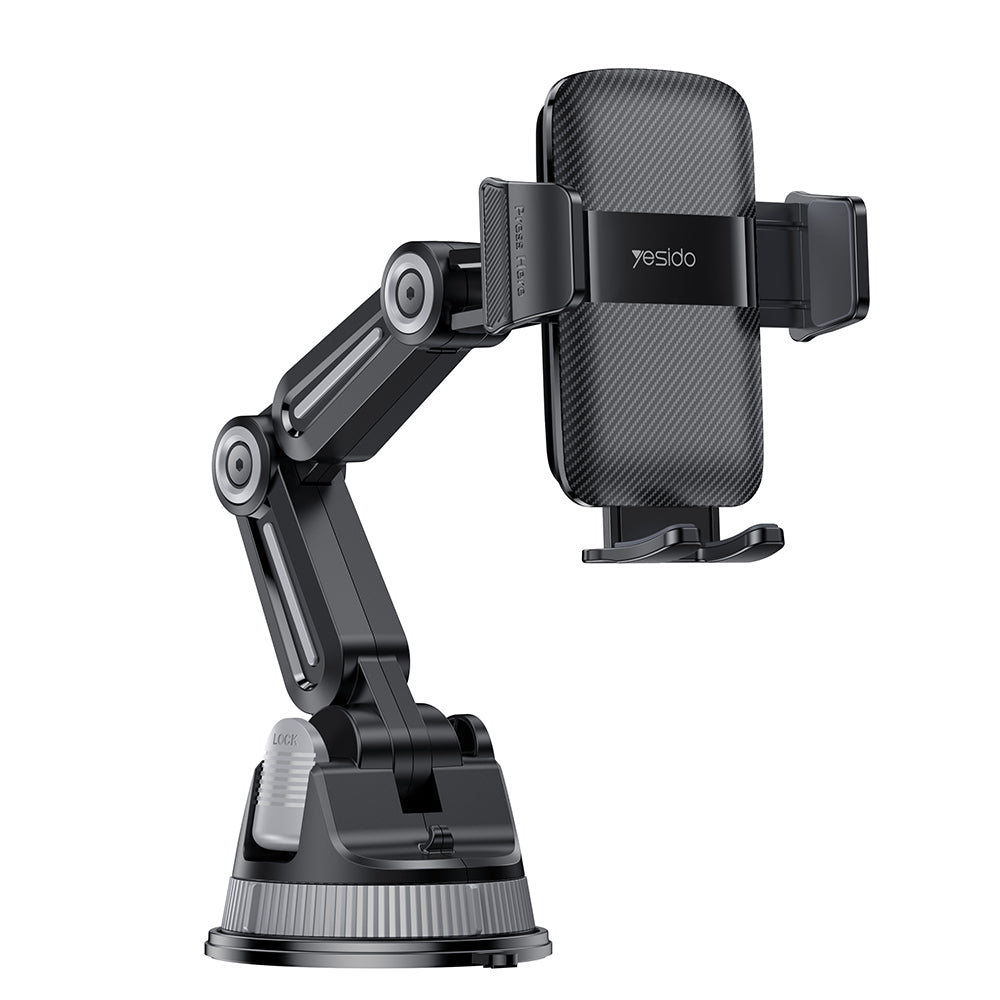 Yesido C275 autós tartó, 4.7 inch - 7.2 inch, fekete