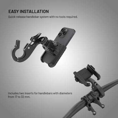 Kerékpártartó Fixed Bikee Plus Vista, Univerzális, Fekete