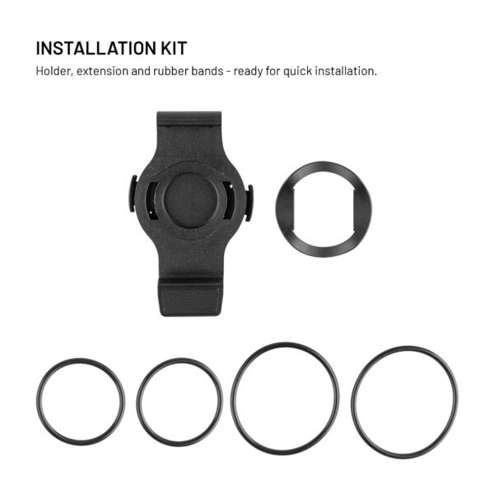 Fixed kerékpártartó Garmin Watch 22mm / Edge számítógéphez, Fekete