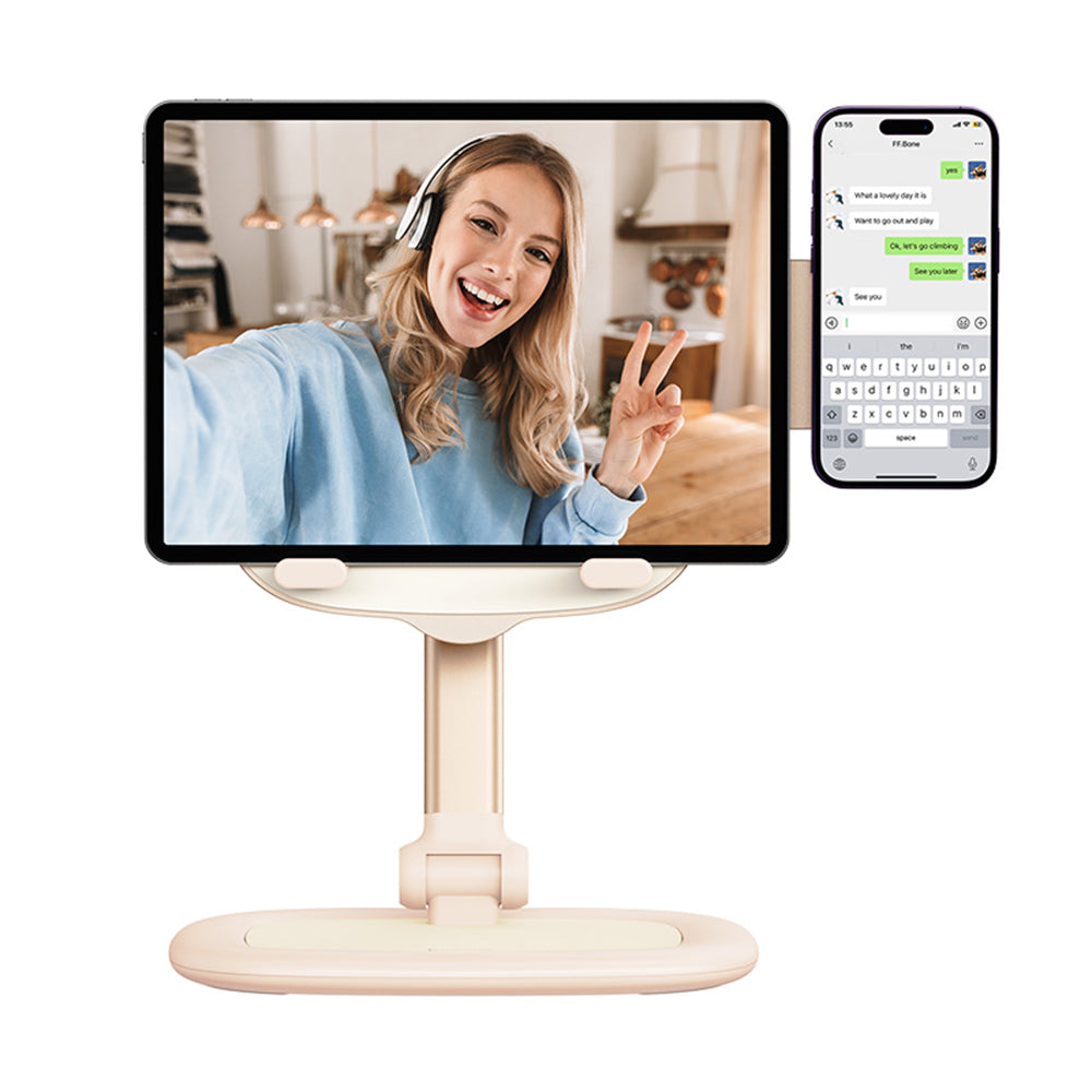 Baseus Seashell Dual univerzális rózsaszín asztali tartó B10451501411-00