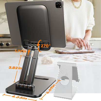 Lisen asztali tartó telefonhoz / táblagéphez, 4inch - 15.9inch, fekete YL0424080007