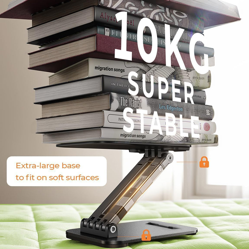 Lisen asztali tartó telefonhoz / táblagéphez, 4inch - 15.9inch, fekete YL0424080007