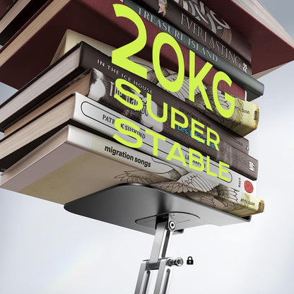 Lisen Q18 asztali tartó telefonhoz / táblagéphez, 4.7 inch - 12.9 inch, fekete YL0423120002