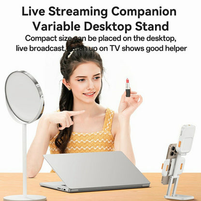 Yesido DH10 Selfie Light asztali tartó, 4.7 inch - 7 inch, Fehér