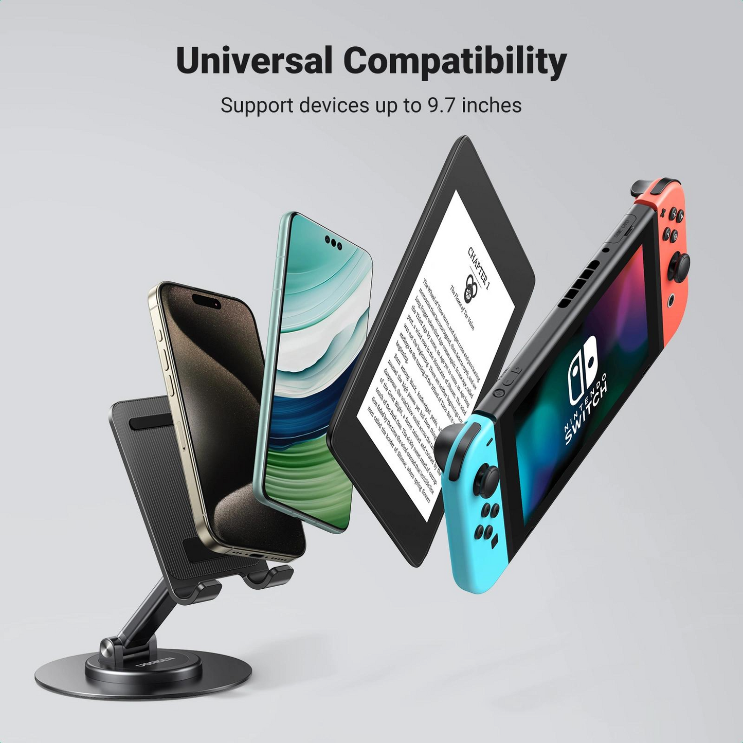 UGREEN LP805 Universal Desk Stand, Gray