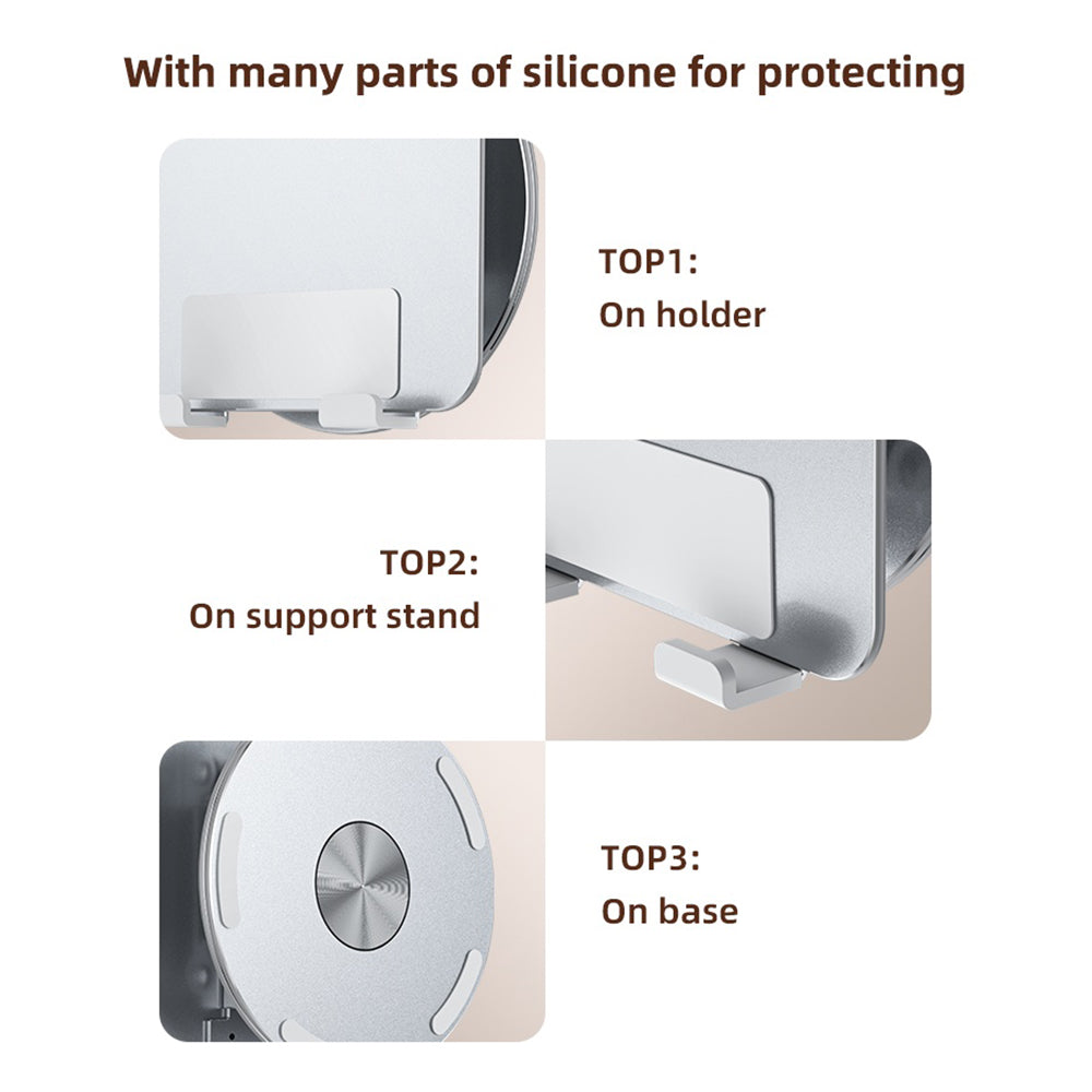 Yesido C293 Desk Stand for Phone / Tablet, 4.5inch - 13inch, Silver