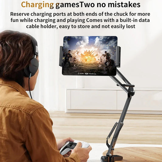 Yesido C296 asztali tartó, 4 hüvelyk - 12.9 hüvelyk, Fekete