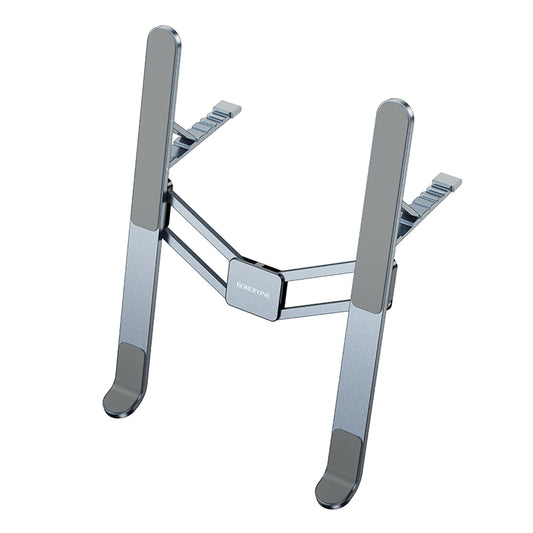 Borofone BH117 Graceful laptop tartó, max. 15.6 hüvelyk, szürke