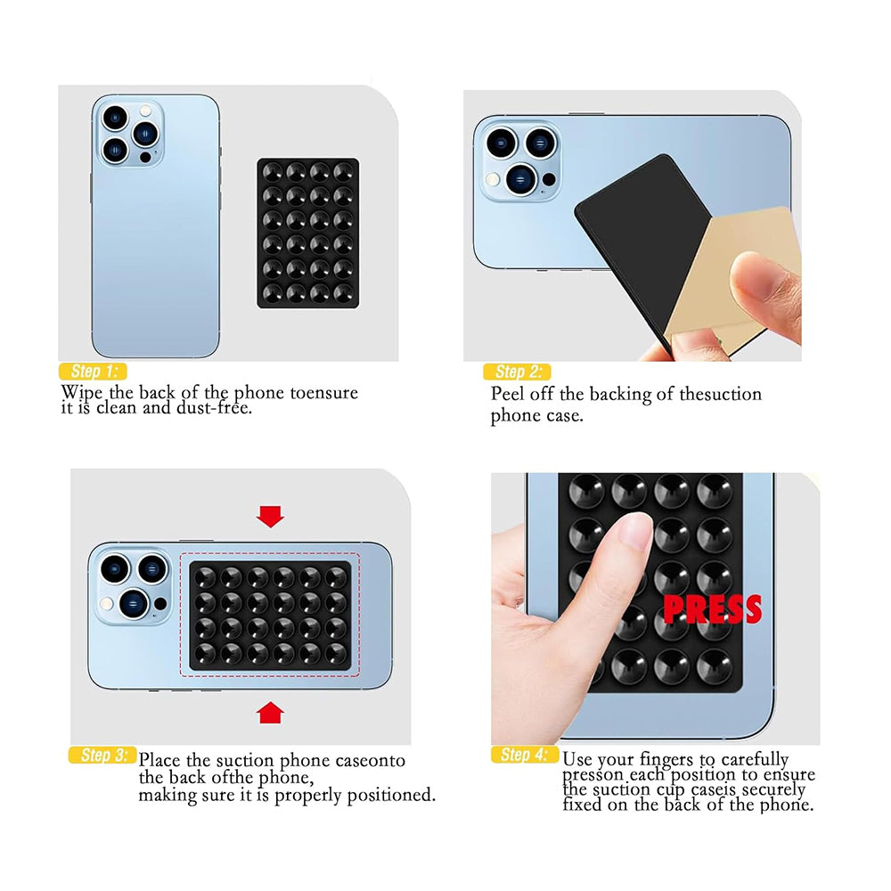 Techsuit SD-PAD kék tapadókorongos tartó