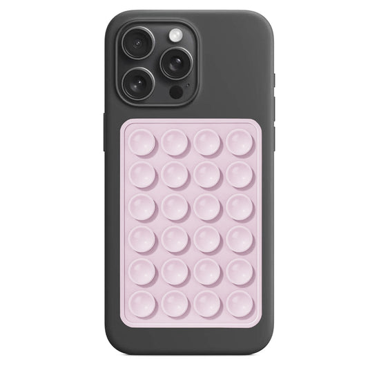 Techsuit SL-PAD tapadókorongos tartó, Pasztell Rózsaszín
