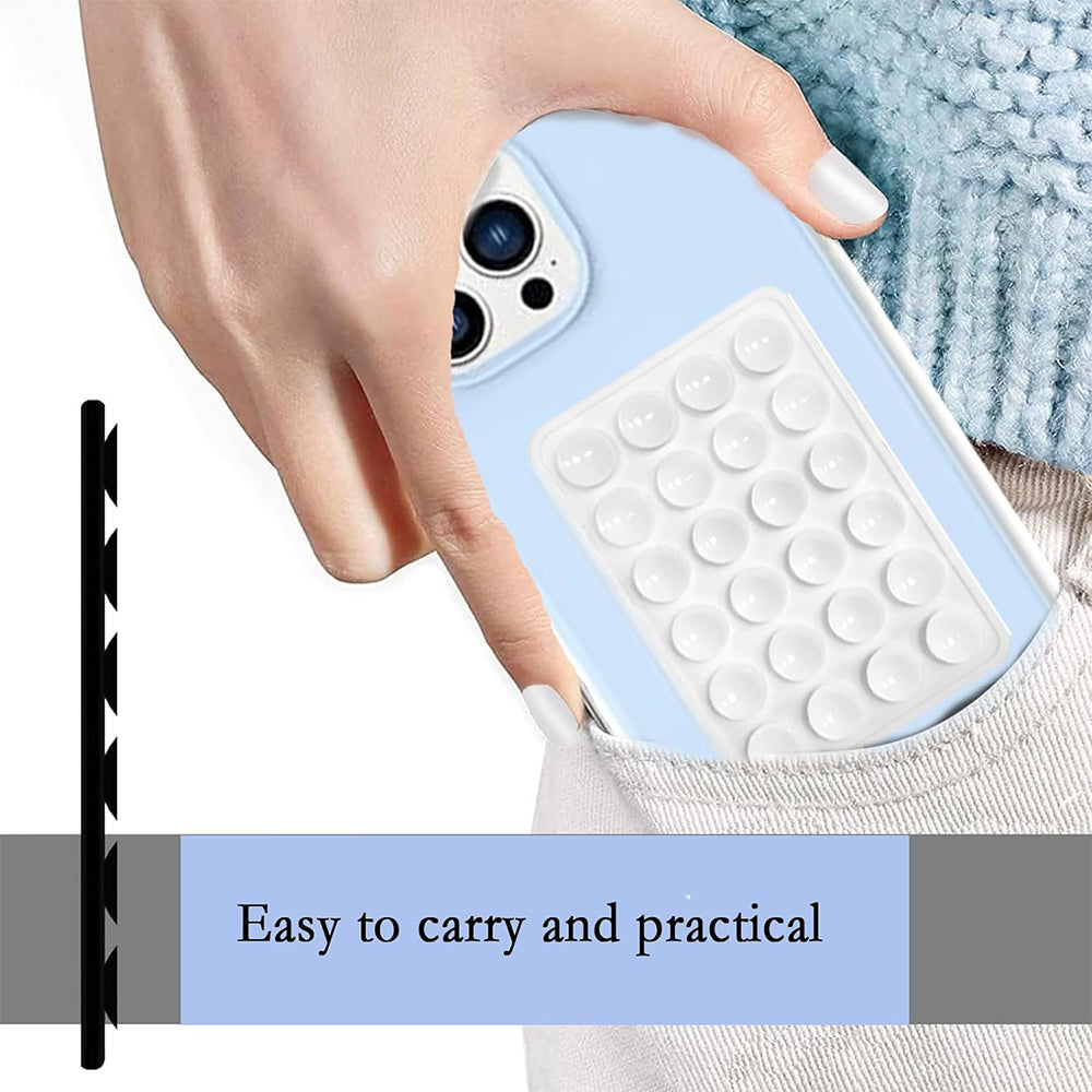 Techsuit SO-PAD, Narancssárga Tapadókorongos Tartó