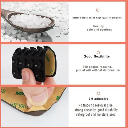 Techsuit SO-PAD, Narancssárga Tapadókorongos Tartó