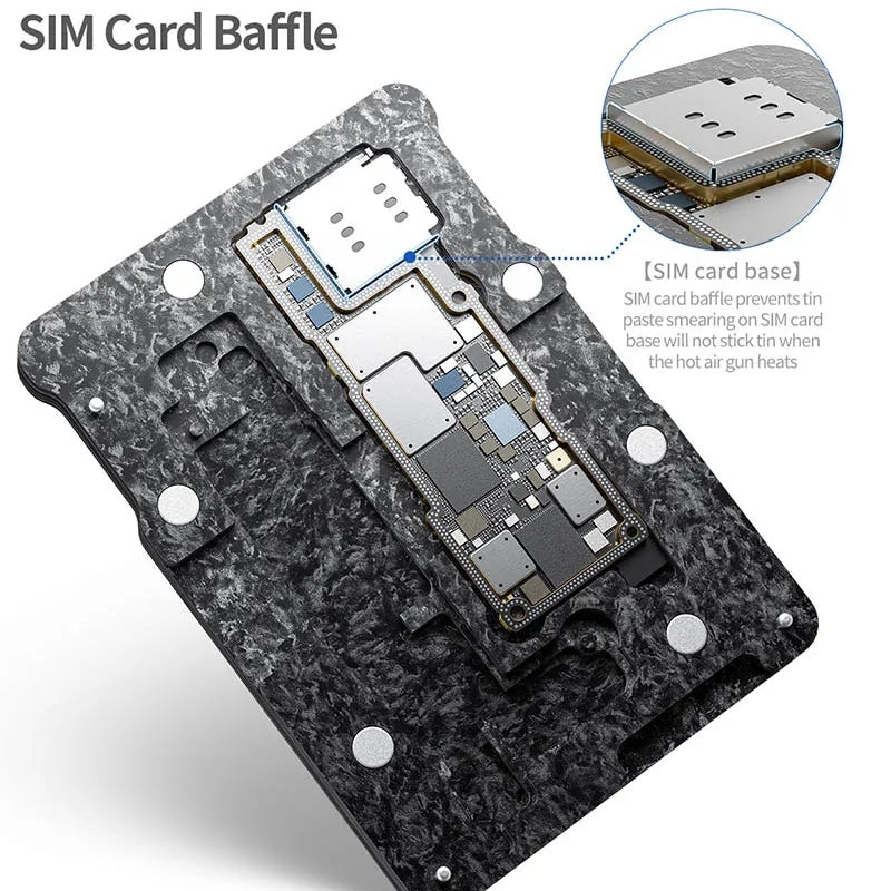 QIANLI mágneses PCB munkatartó az Apple iPhone 15 sorozathoz
