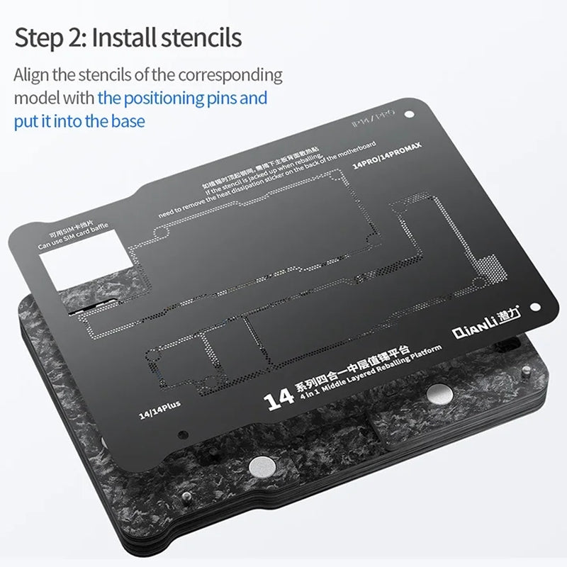 QIANLI mágneses PCB munkatartó az Apple iPhone 15 sorozathoz