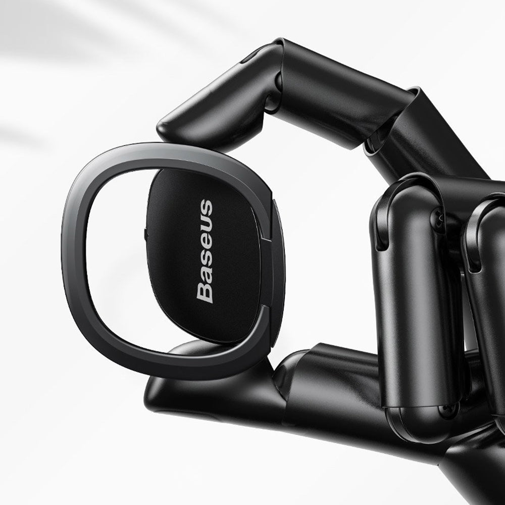 Baseus Invisible Ring Holder, Silver SUYB-0S