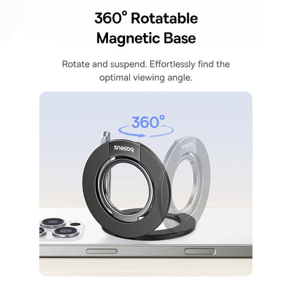 Baseus MagPro 3 gyűrűtartó, fekete Z0004803