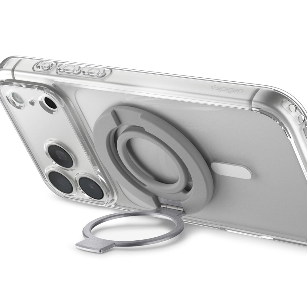 Spigen Dual Pop Mag S gyűrűtartó, univerzális, szürke AMP11736